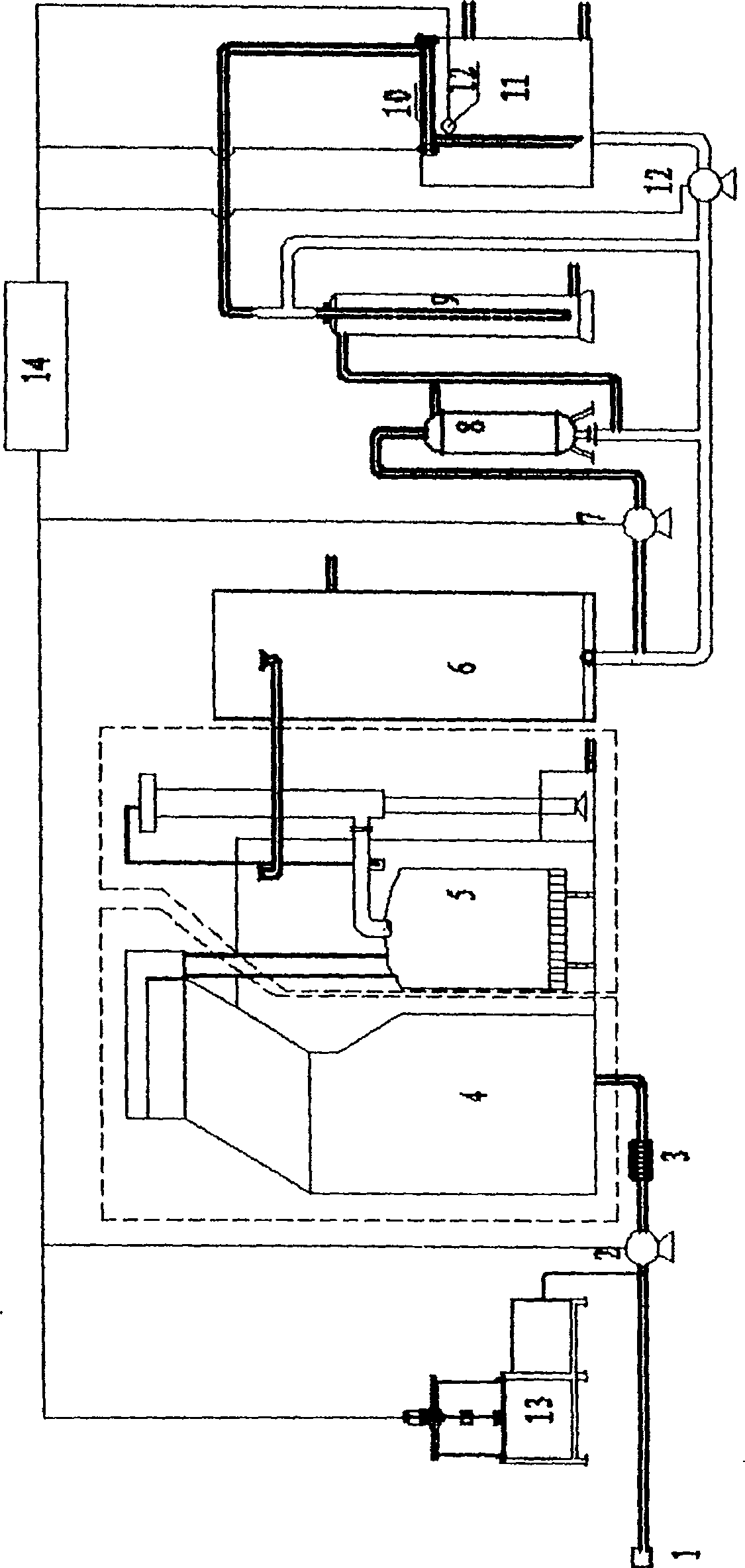 Movable and integral drinking water purifier