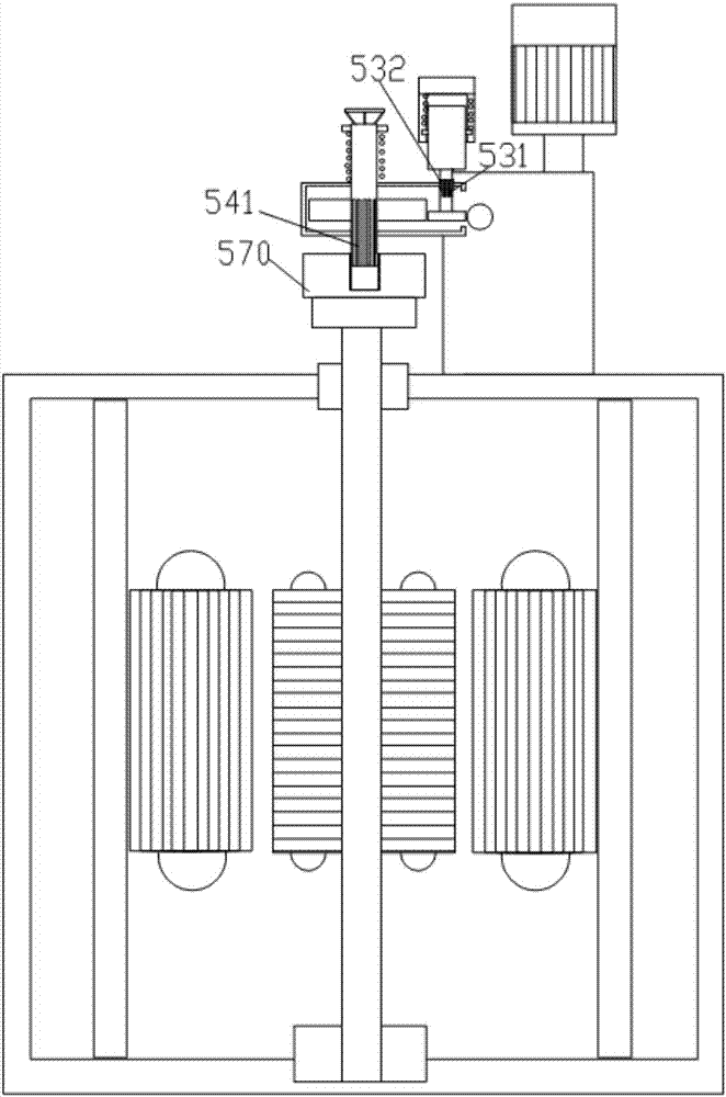 High voltage adjustable transformer with over-travel protection