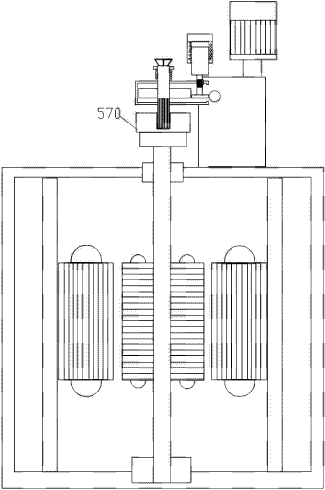 High voltage adjustable transformer with over-travel protection