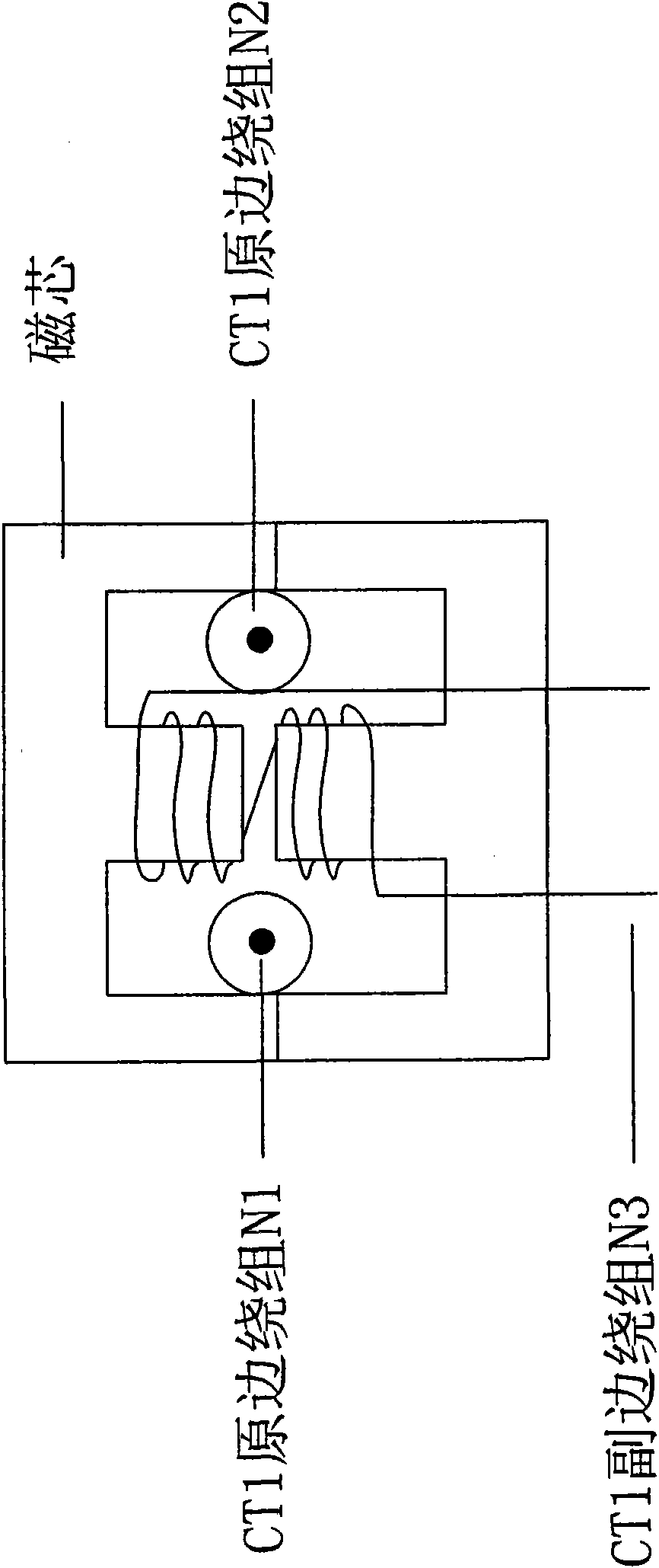 Synchronous rectification driving circuit suitable for central tapped structure rectifying circuit
