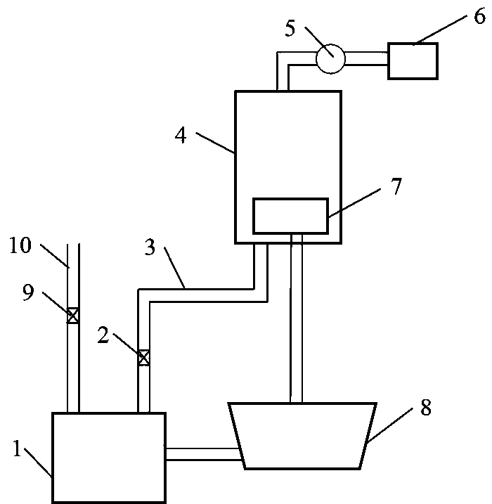 System and method for recycling NO from acetylfuran oxidized tail gas