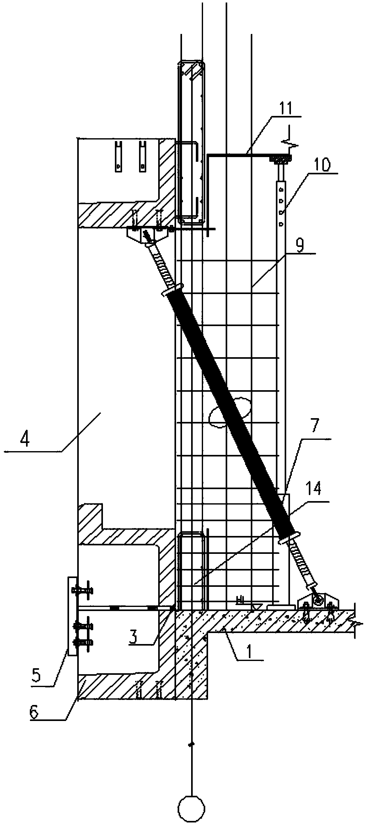 Residential building prefabricated bay-window construction structure and method