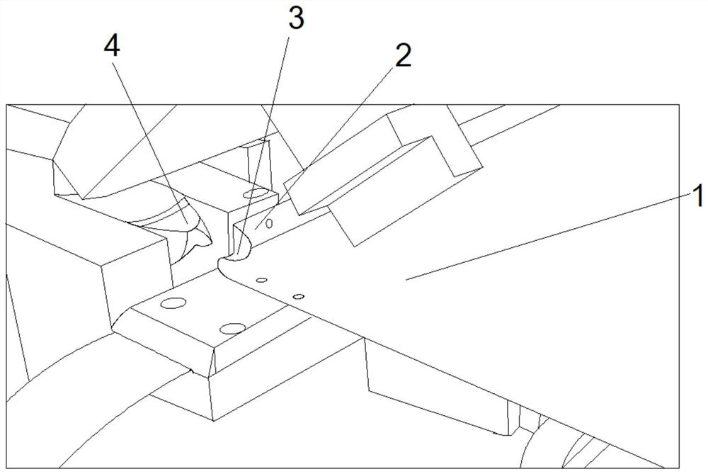 A non-damage corner folding method and box-shaped metal decorative insulation board