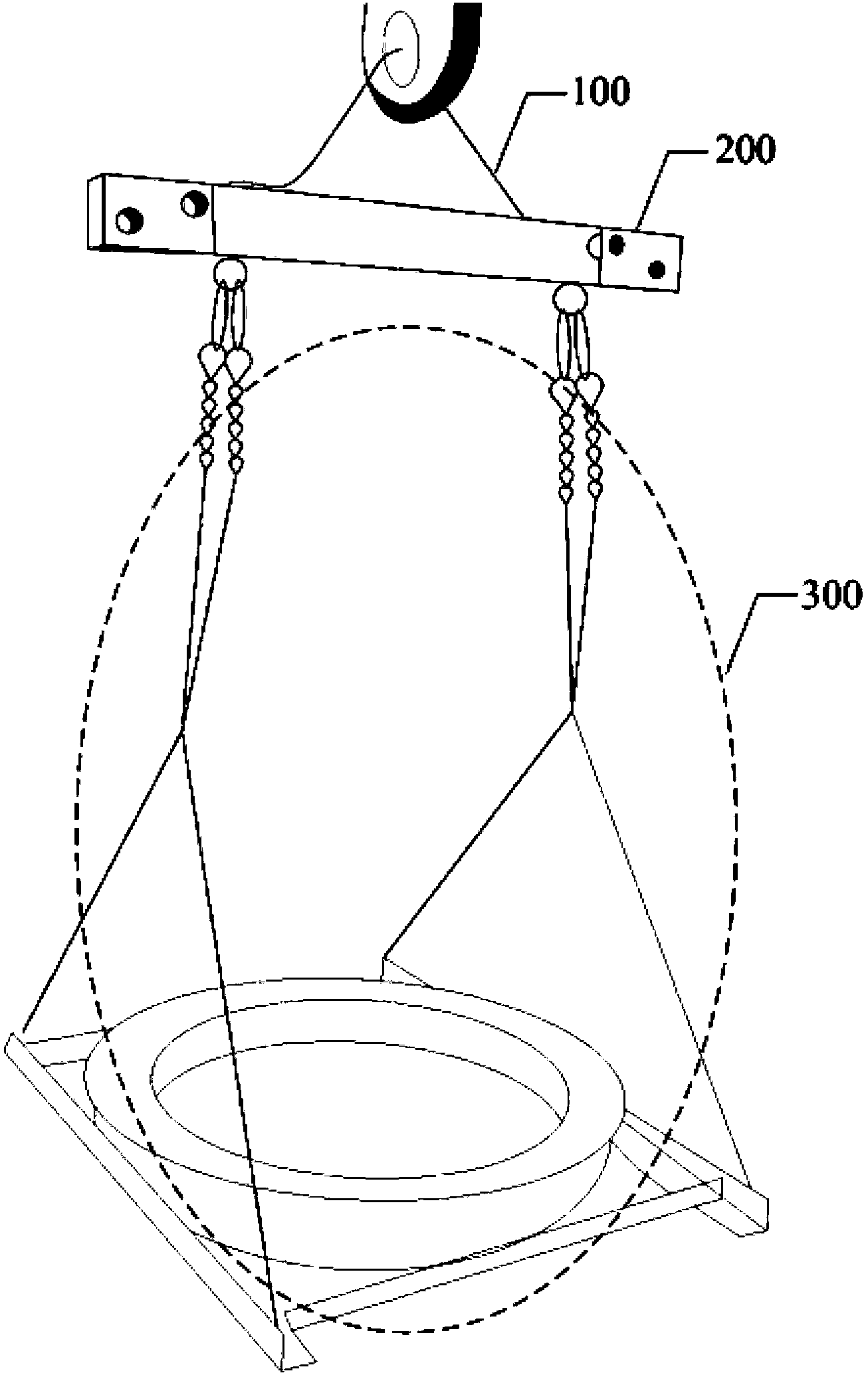 Current transformer (CT) coil lifting device