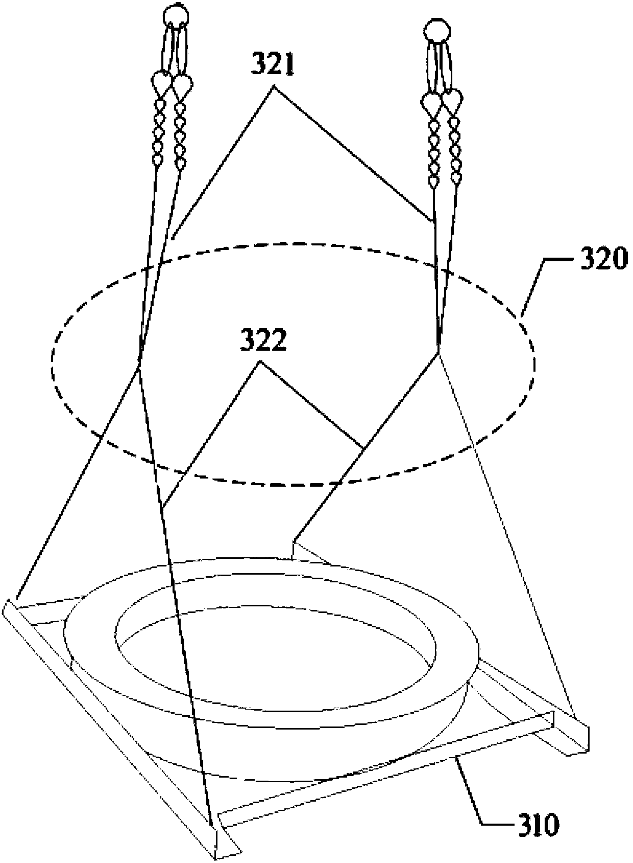 Current transformer (CT) coil lifting device