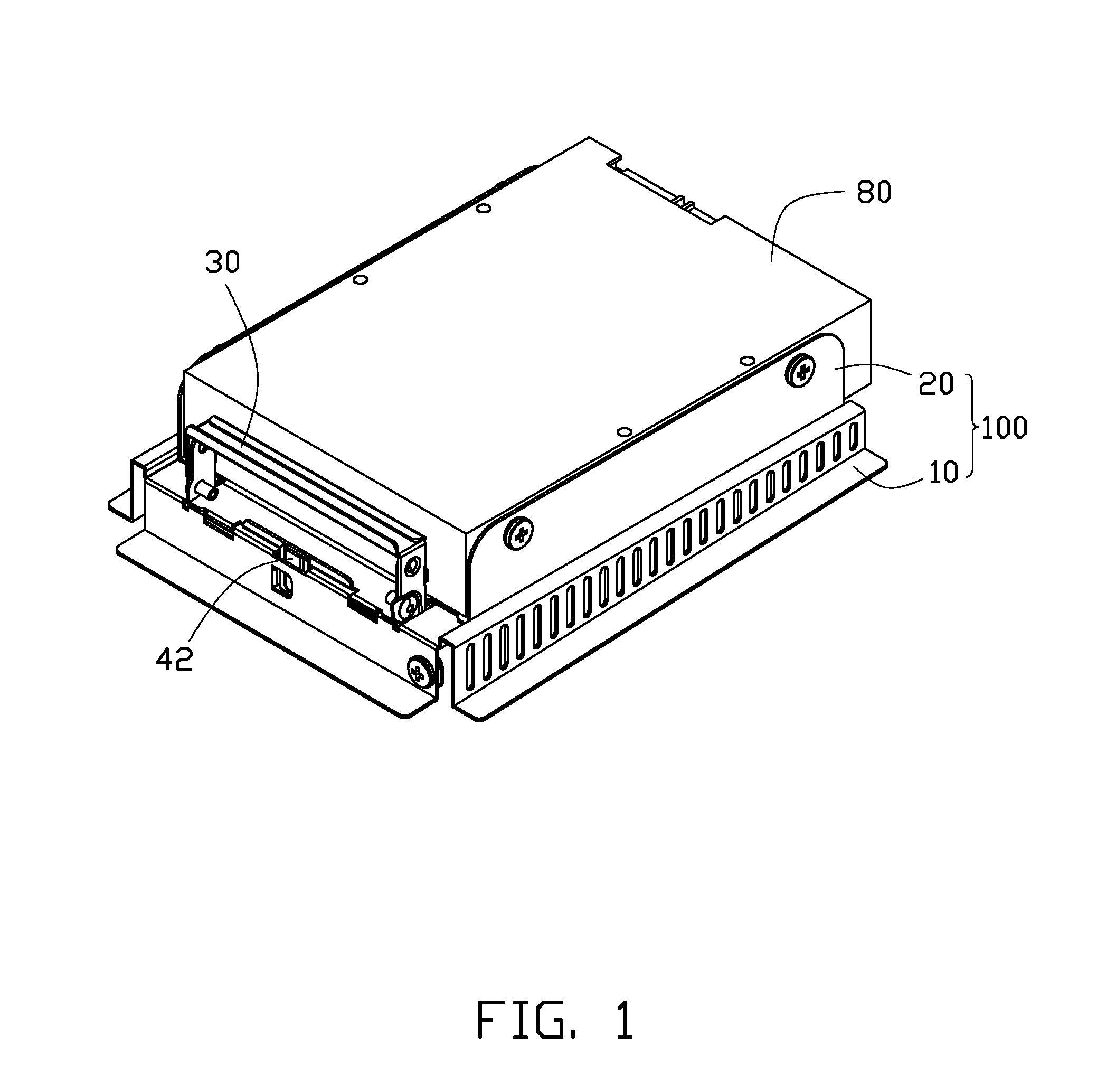 Extracting apparatus for storage module