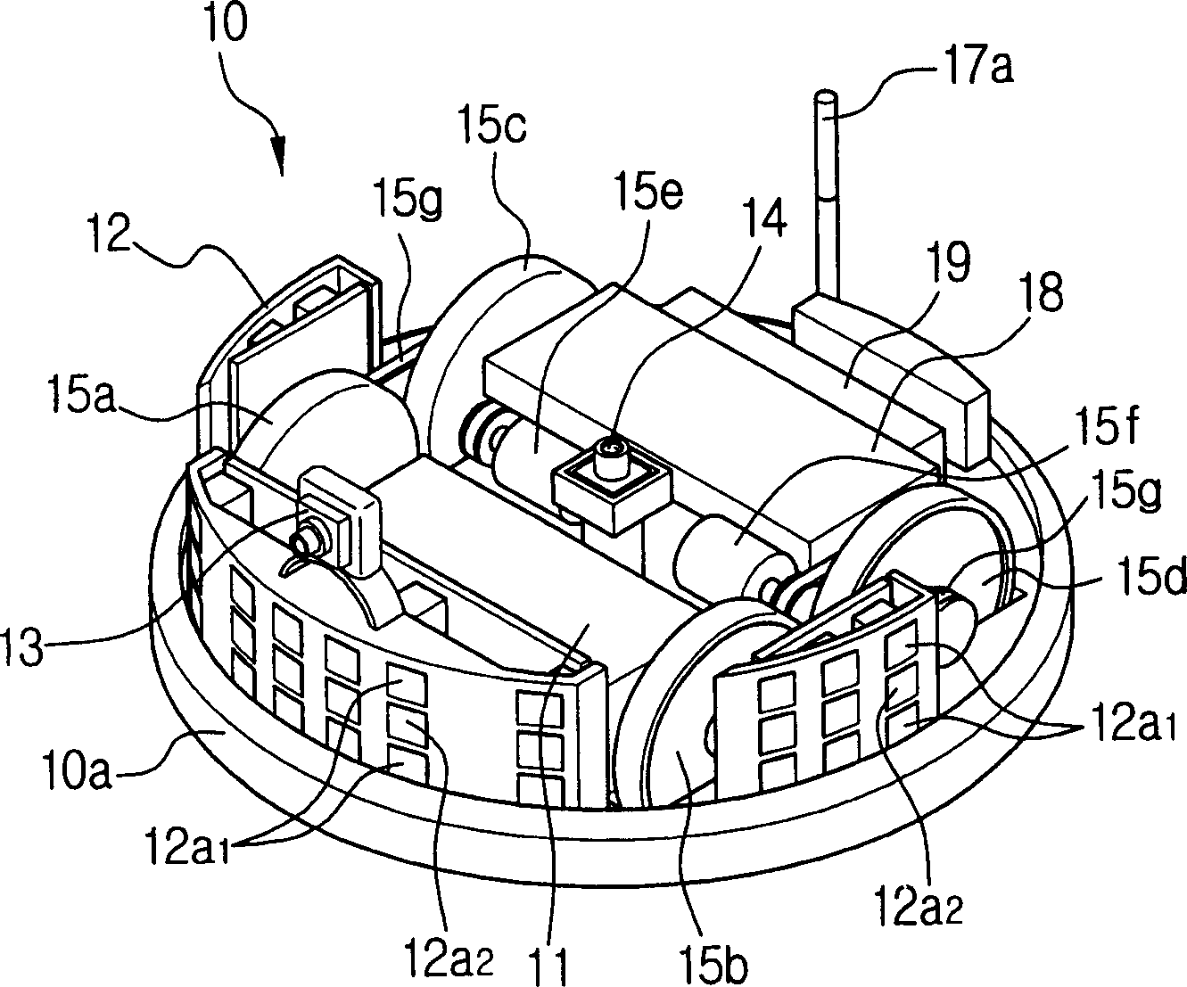 Robot cleaning device and robot cleaning system and control method thereof
