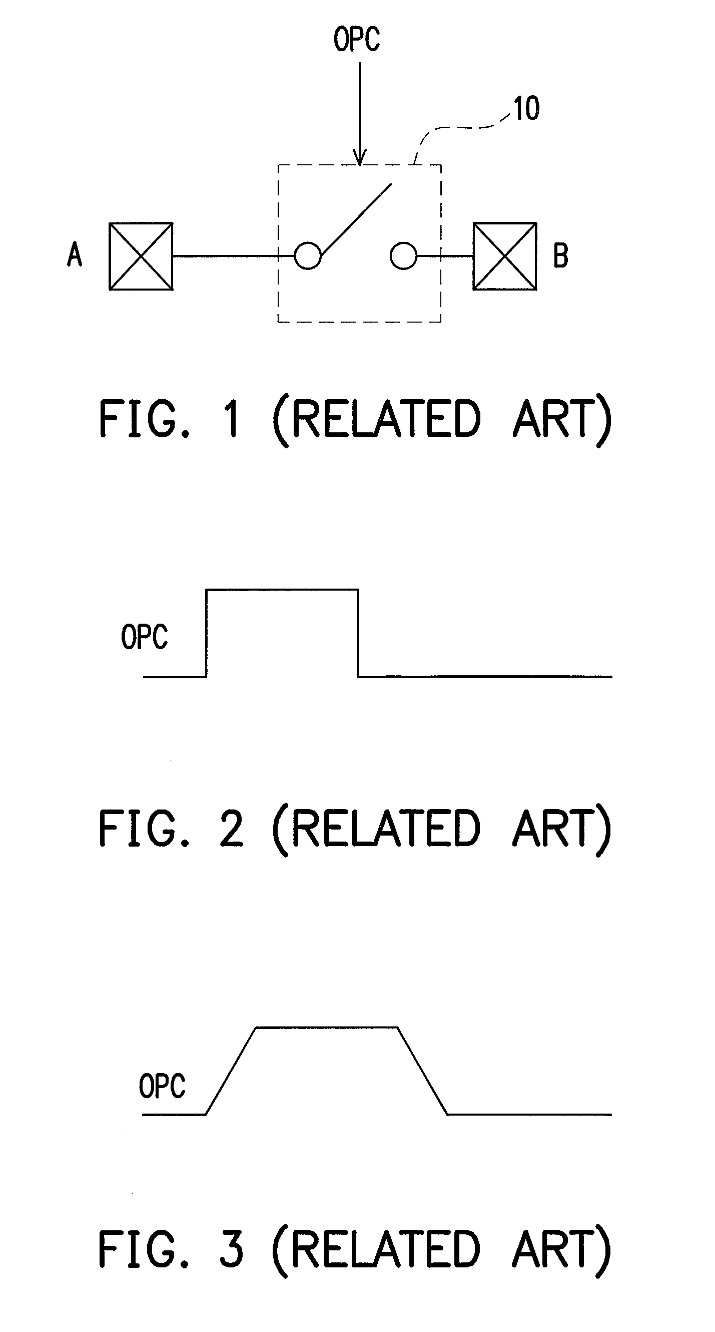 Switching apparatus and control signal generator thereof