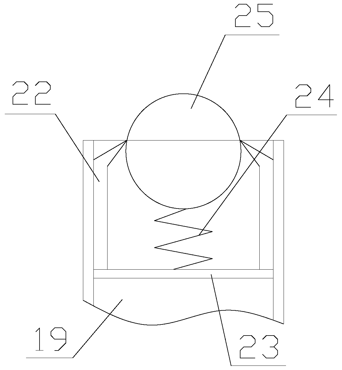 Medical test tube cleaning device with drying function