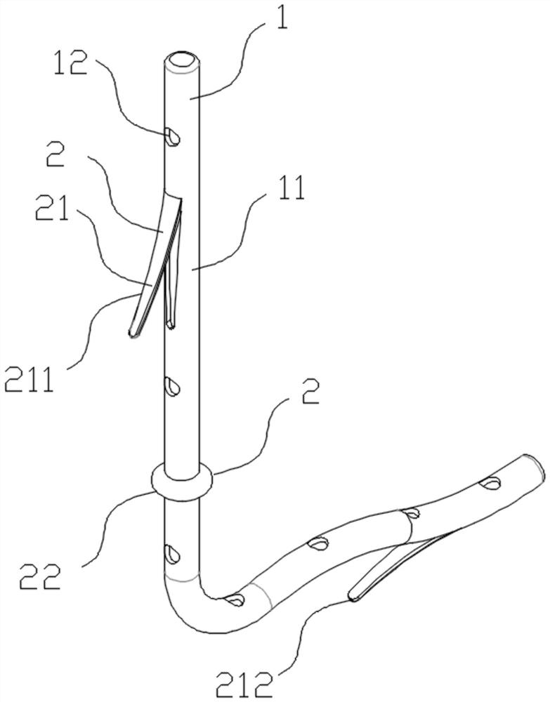 Novel appendix support