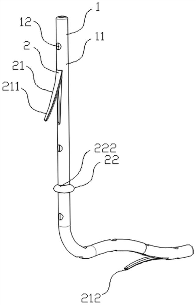 Novel appendix support