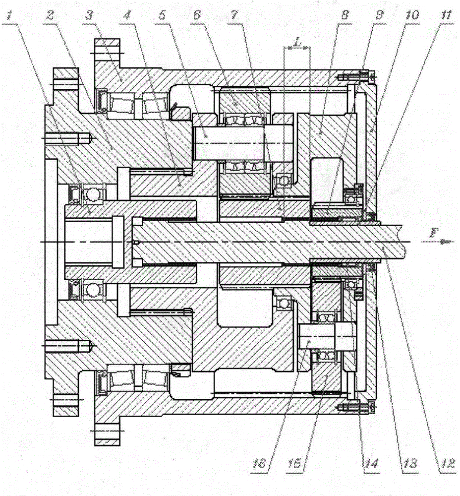 Variable speed winding planetary reducer