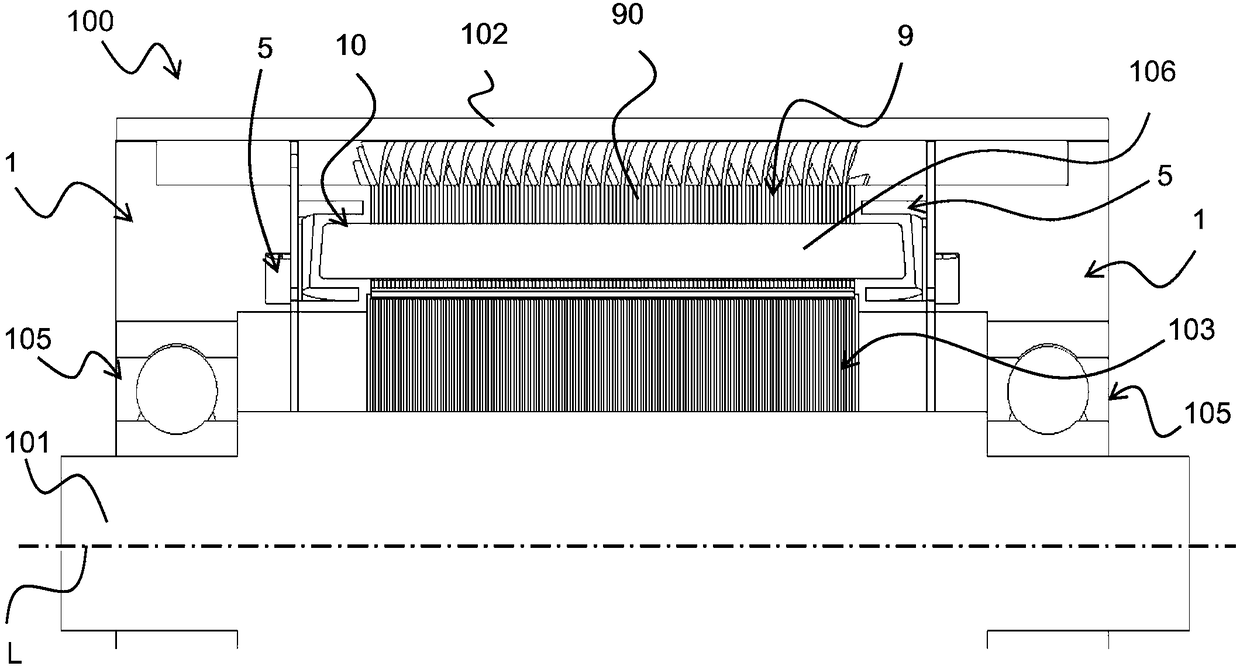 Flange for an electrical machine