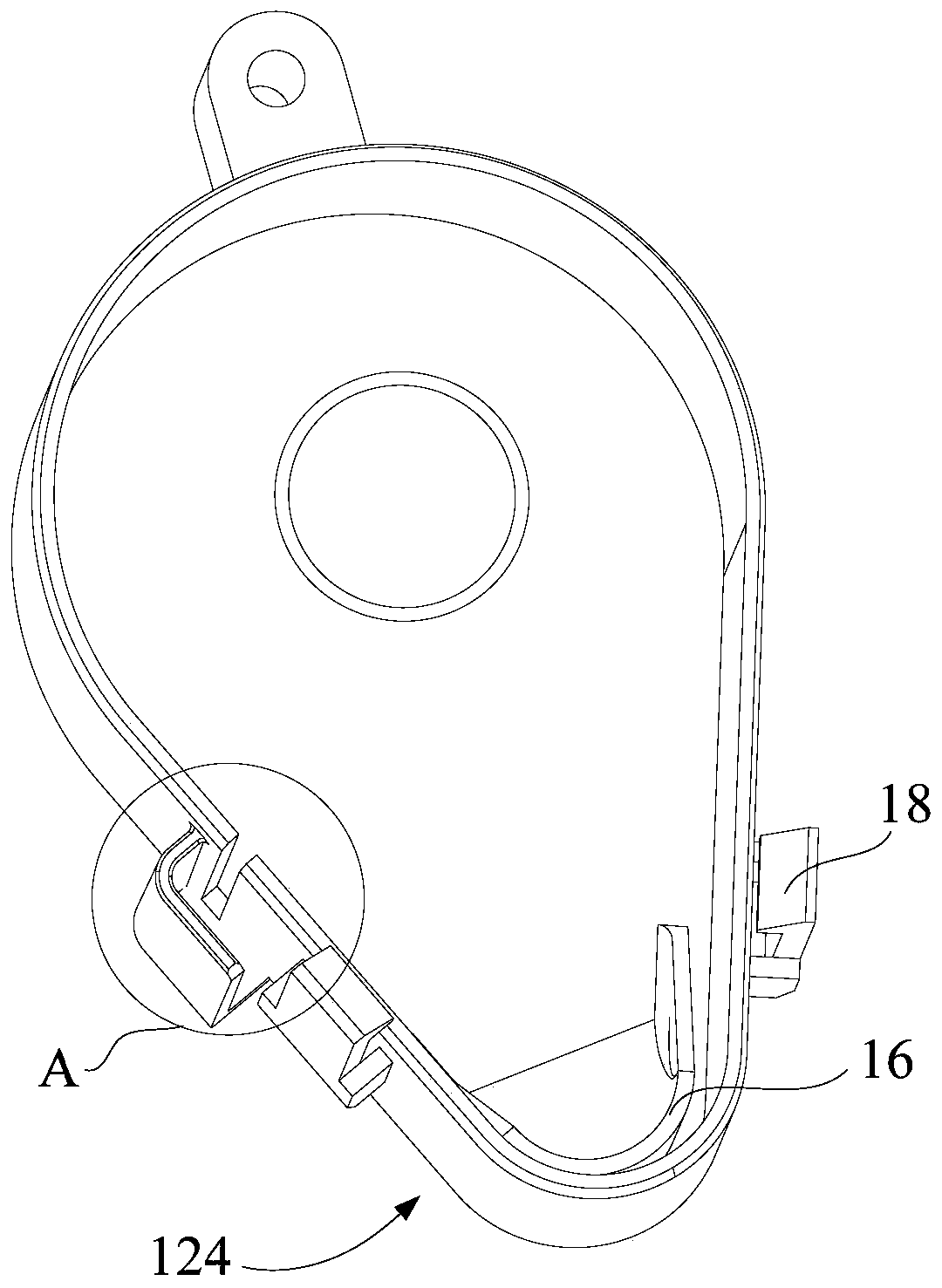 Drain pump and clothes dryer