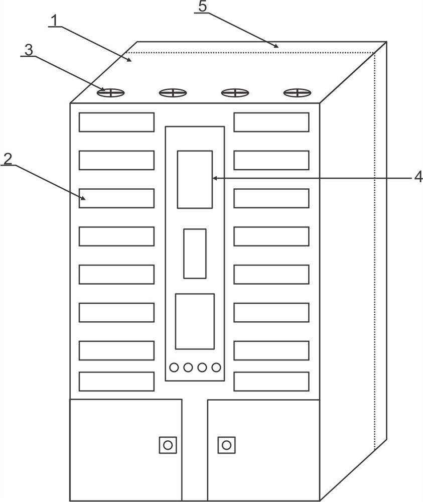 Tablet computer control cabinet