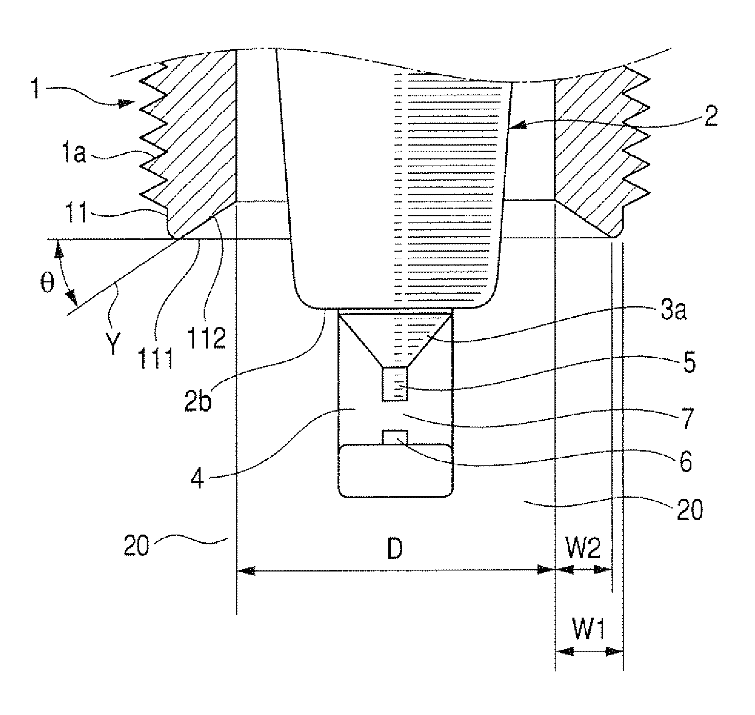 Spark plug with stream shaper to shape tumble vortex into desired stream in combustion chamber