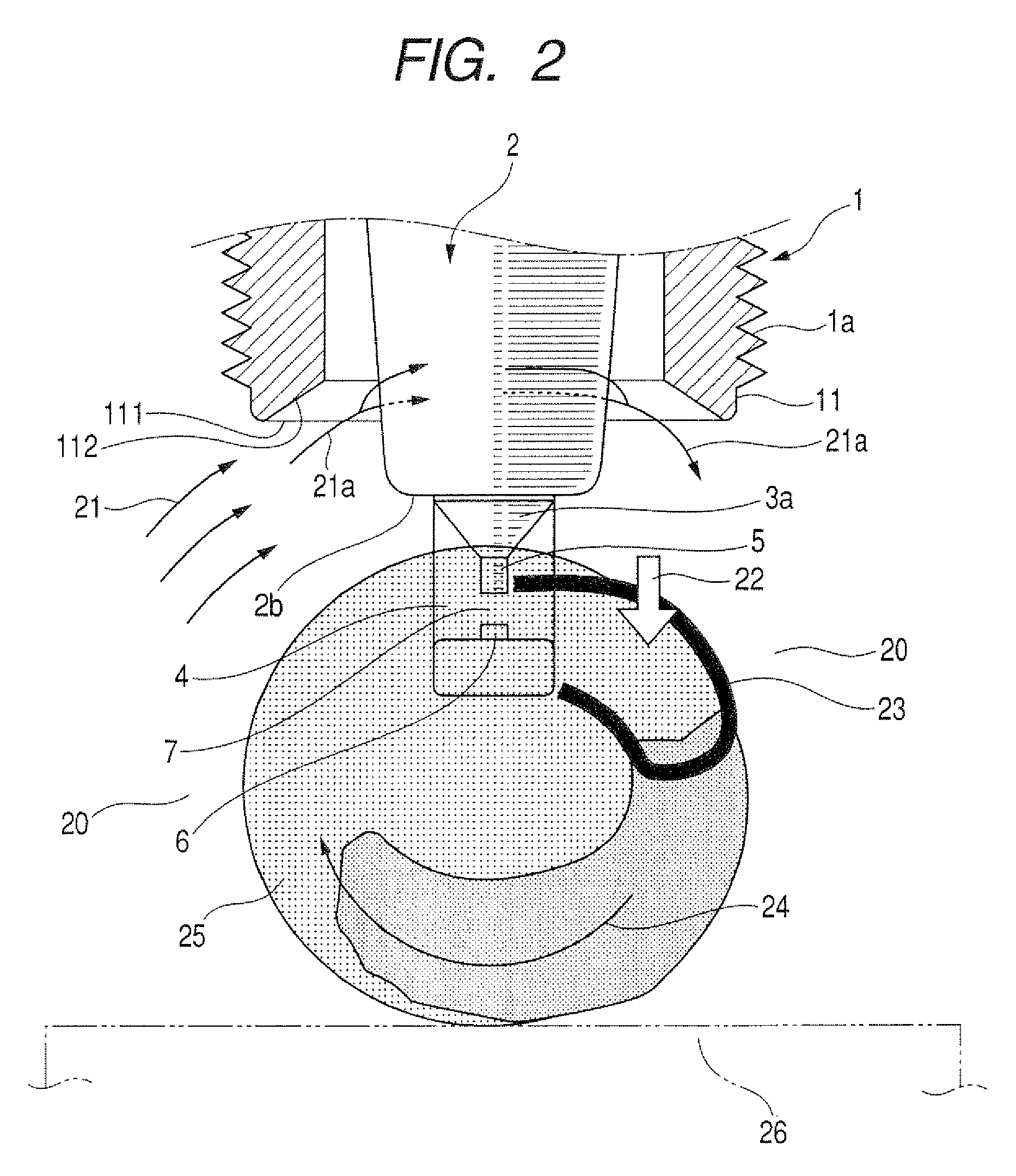 Spark plug with stream shaper to shape tumble vortex into desired stream in combustion chamber