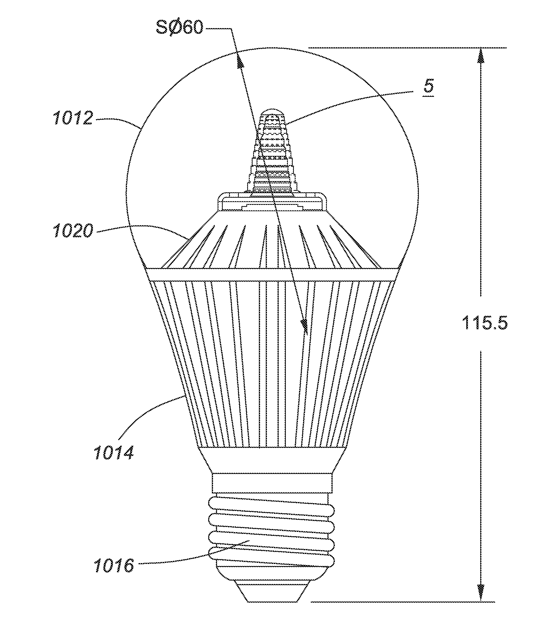 Optical device and system for solid-state lighting
