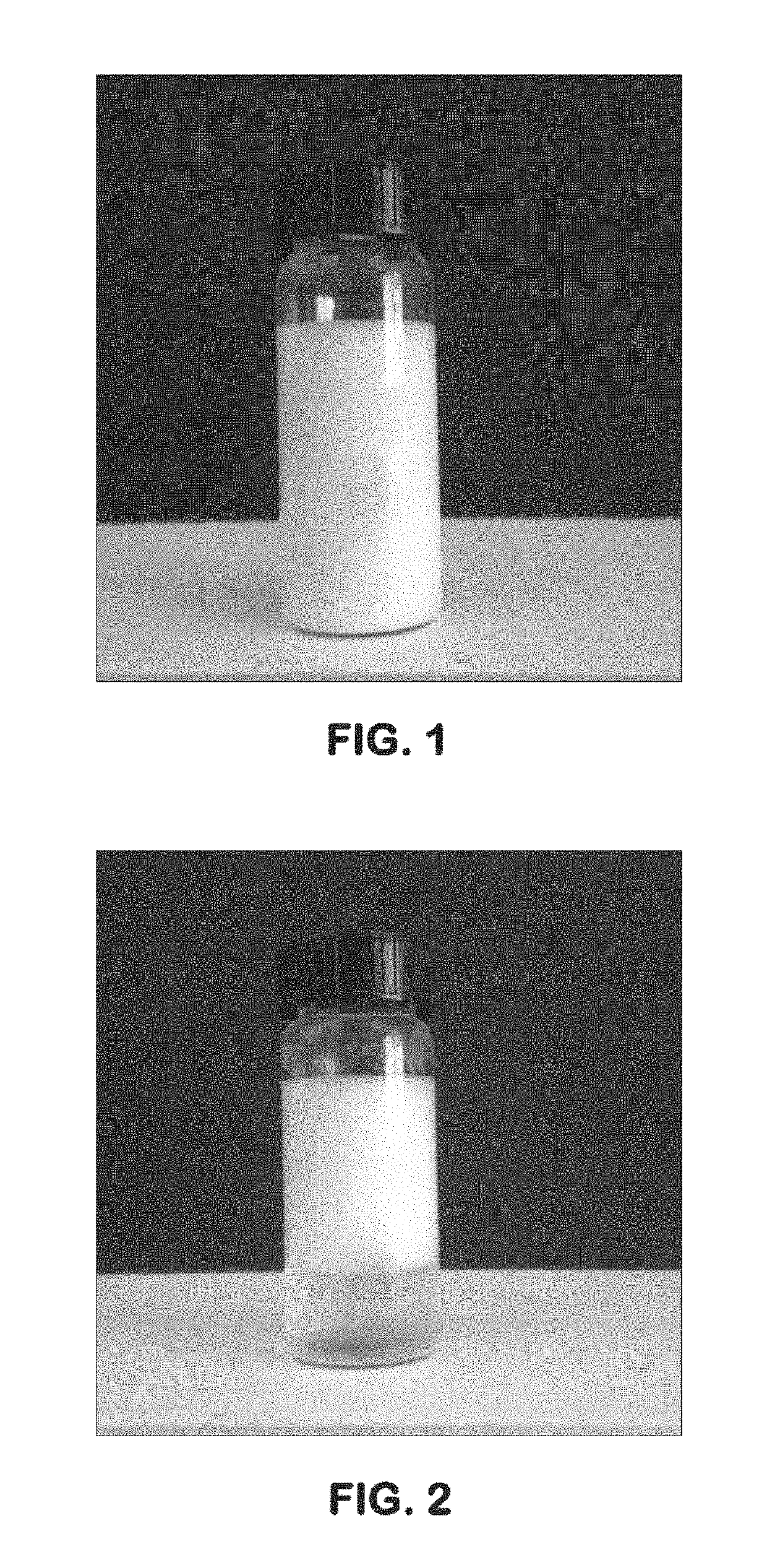 Freeze-thaw stable water-in-oil emulsion cleaner and/or polish compositions