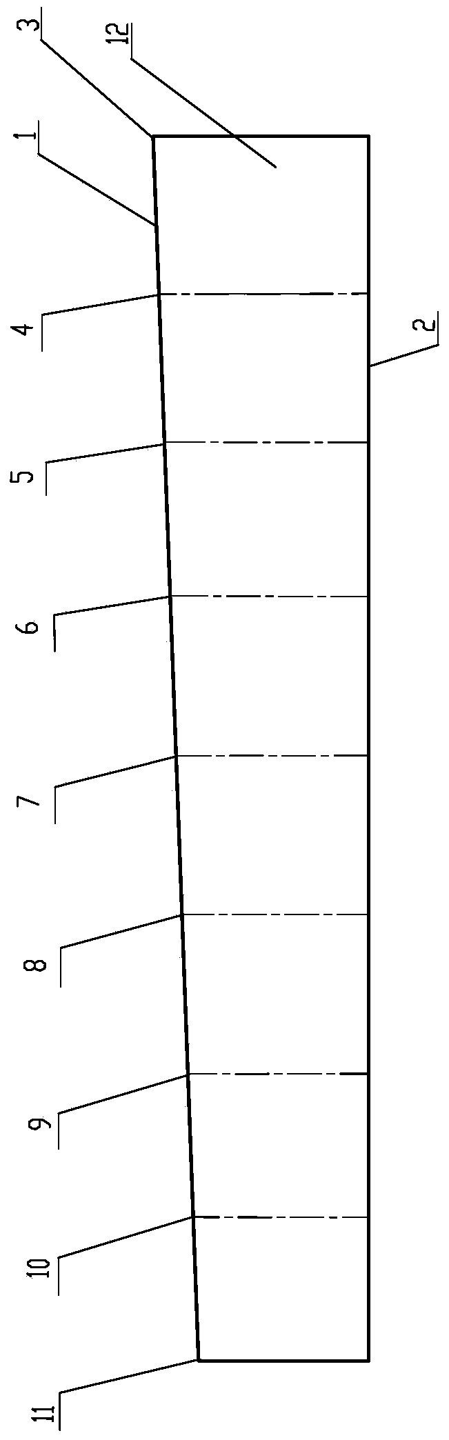 A calculation method for integral fuel tank load of wing