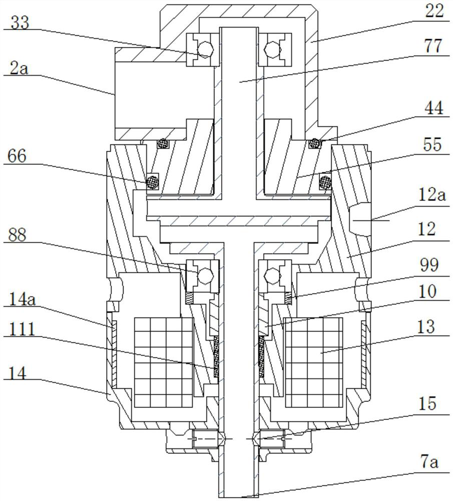 High-rotating-speed oil-gas separator for turbine engine