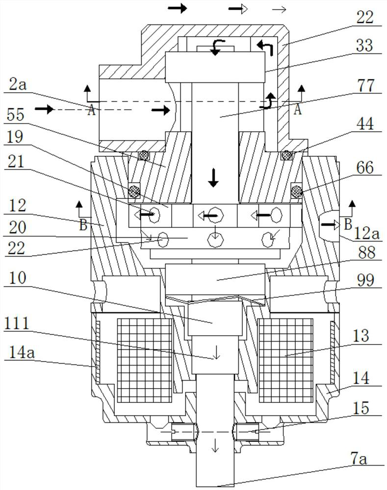 High-rotating-speed oil-gas separator for turbine engine