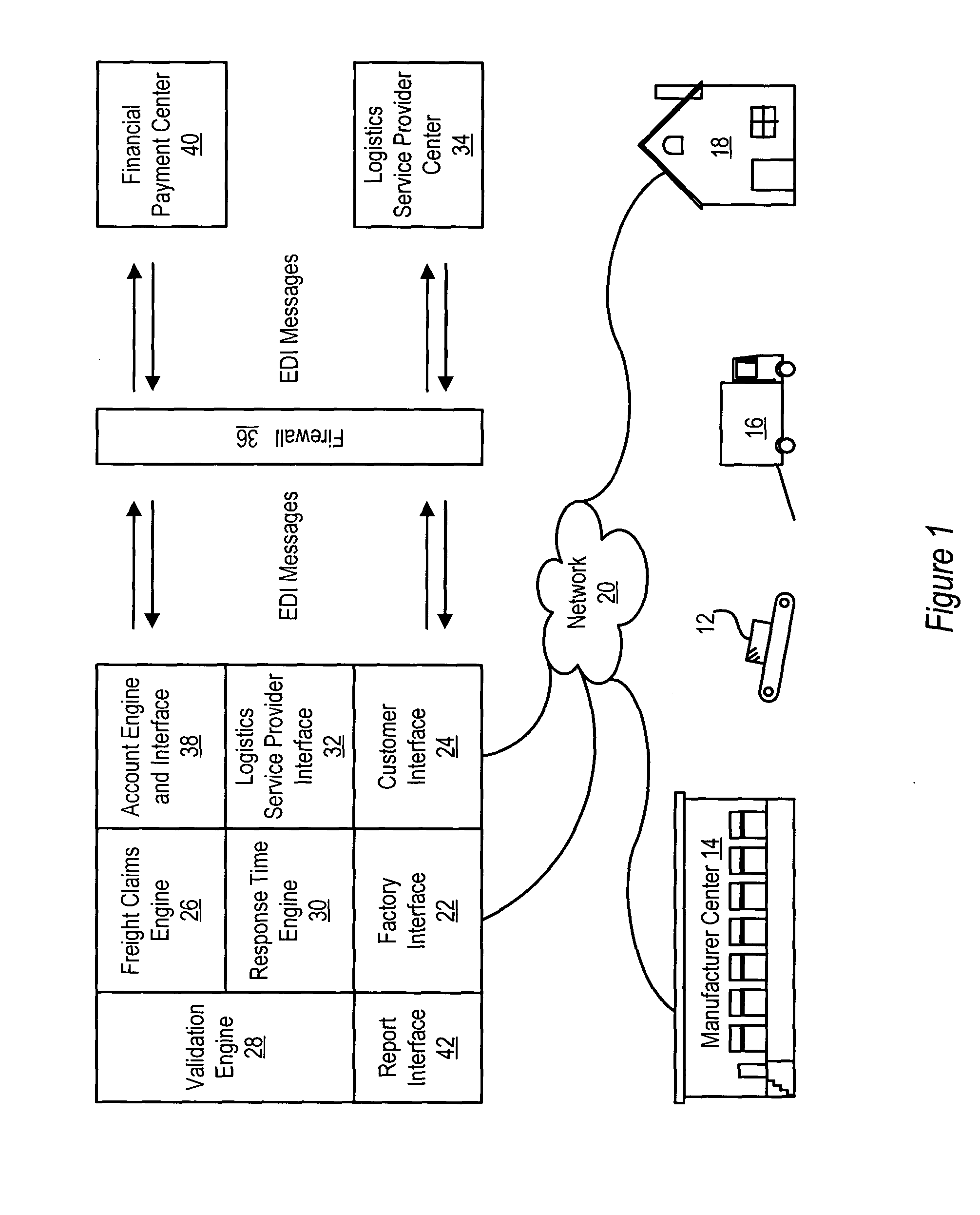 Method and system for automated freight claims