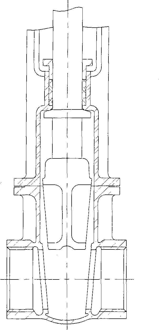 Double sealing valve structure