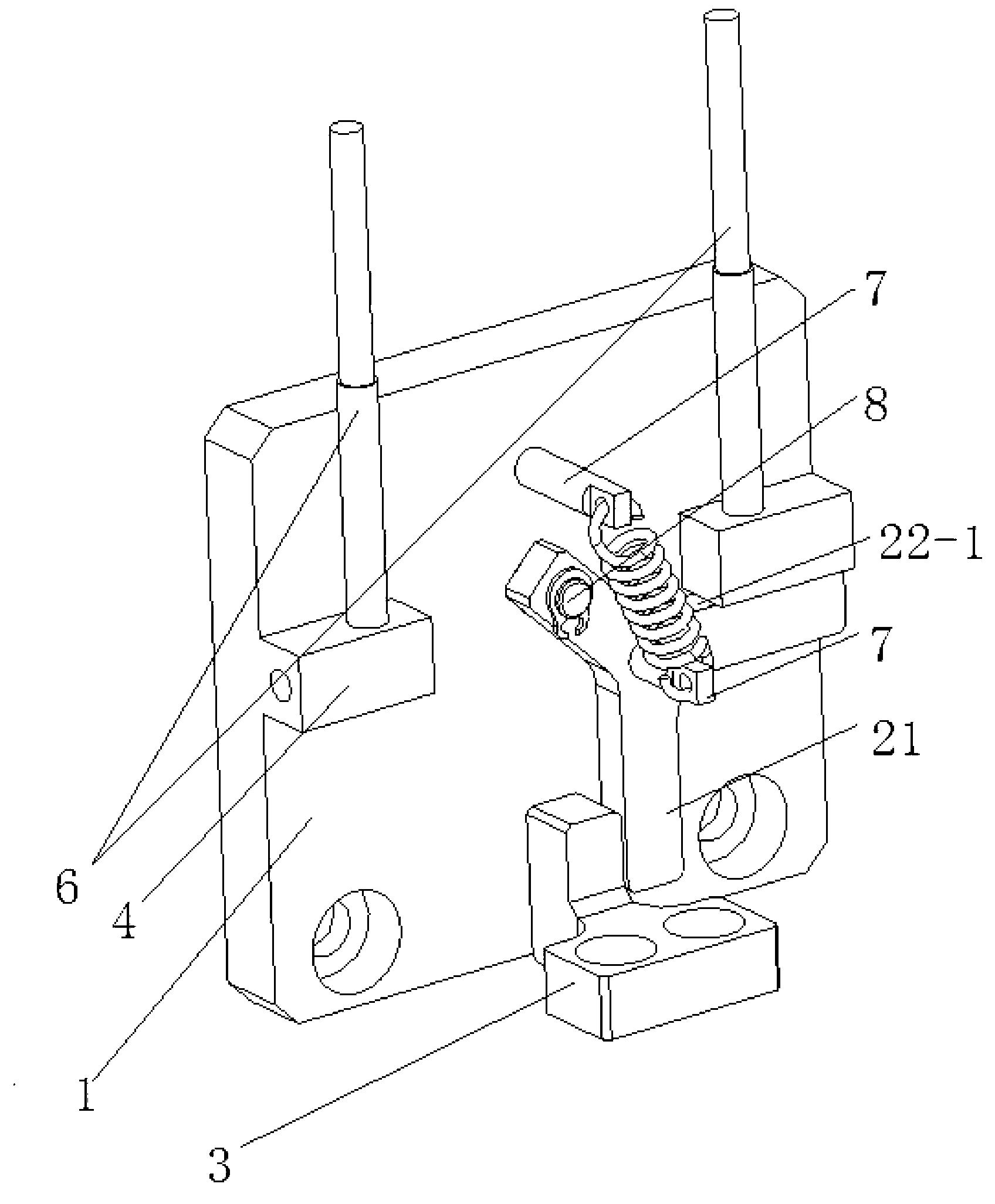 Rotation limitation and orientation identification mechanism and limiting and identifying method thereof