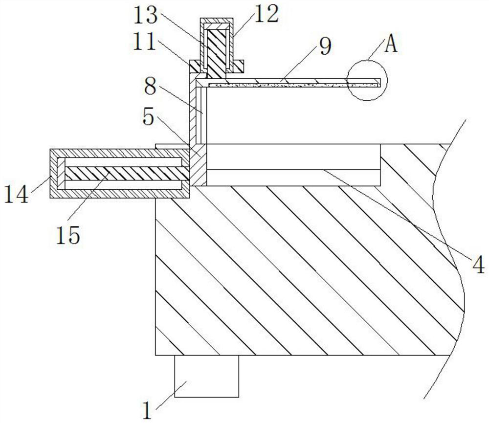 A hemming device for garment production