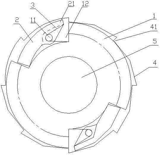 Anti-reverse device and method for fan used in power plant