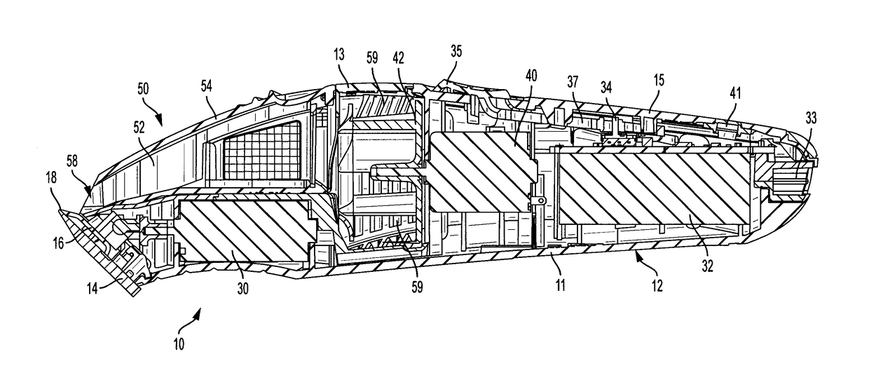 Vacuum systems for hair clippers