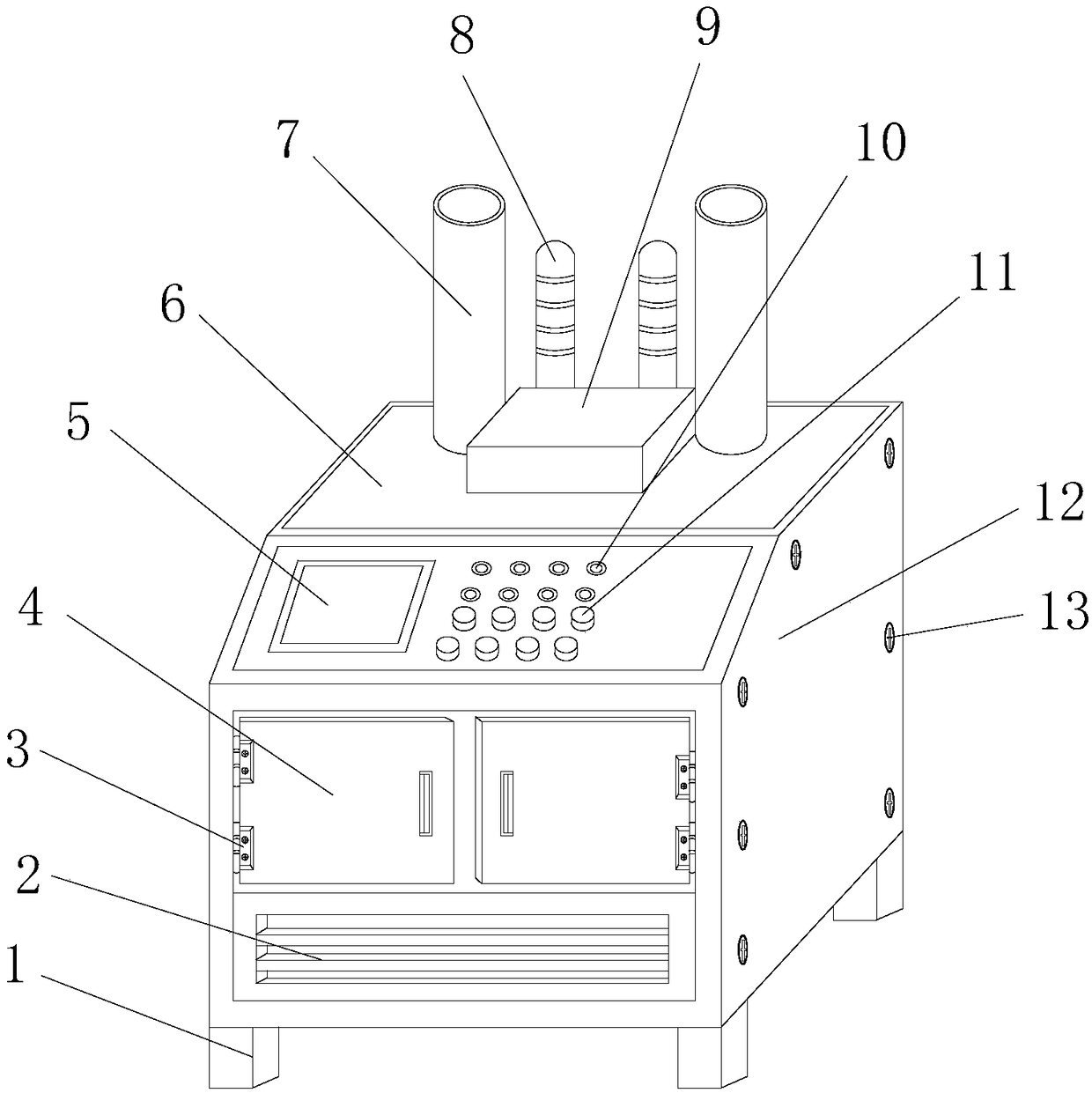 Edible fungus circle detecting and filling agricultural device for bottled fungus planting