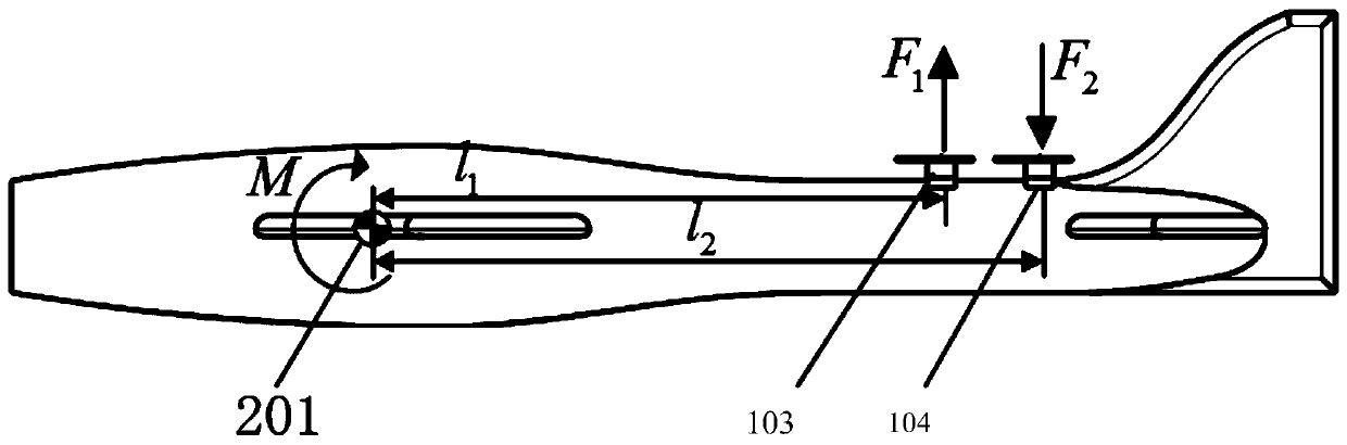 Fixed-wing unmanned aerial vehicle capable of enhancing pitching control performance of dwelling tail section