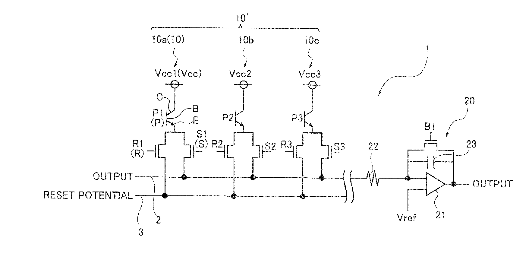 Imaging device, method of driving imaging device, and camera