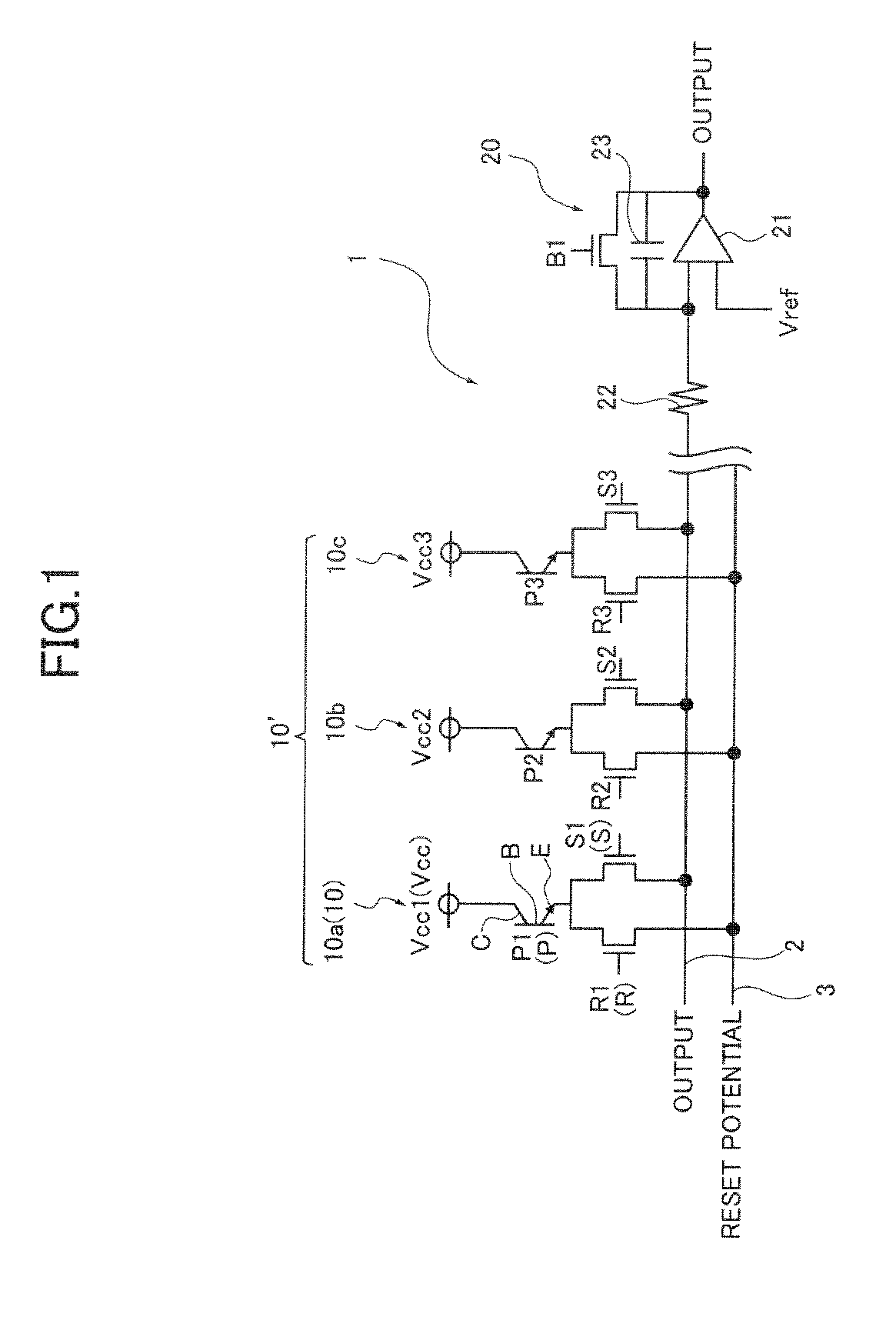 Imaging device, method of driving imaging device, and camera