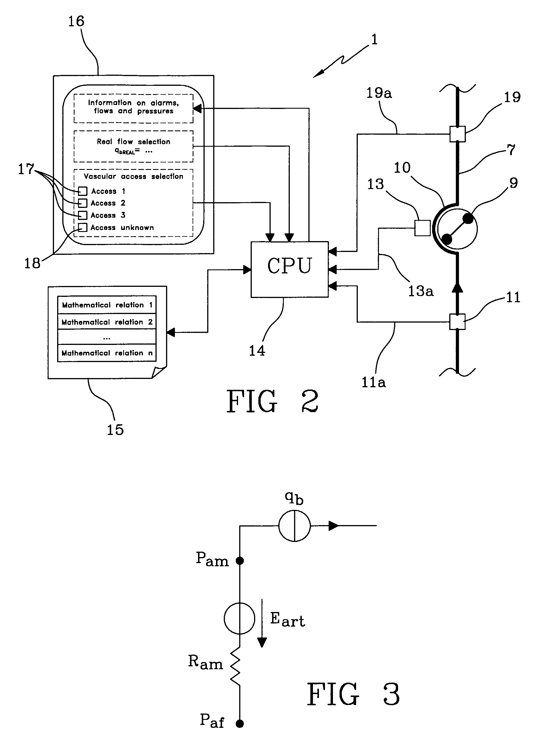 Apparatus for controlling blood flow in an extracorporeal circuit