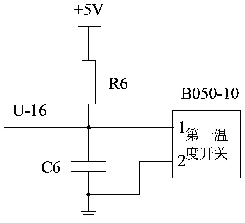 Zero-crossing trigger control circuit of anti-parallel thyristor split-phase switching capacitor