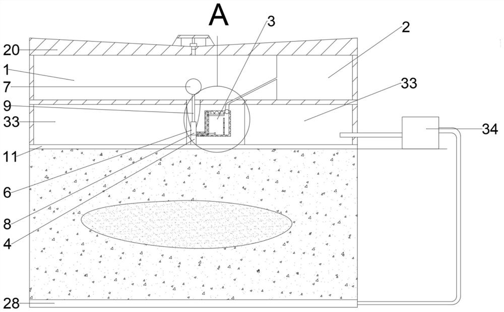 Automatic soil leaching device and method using rainfall