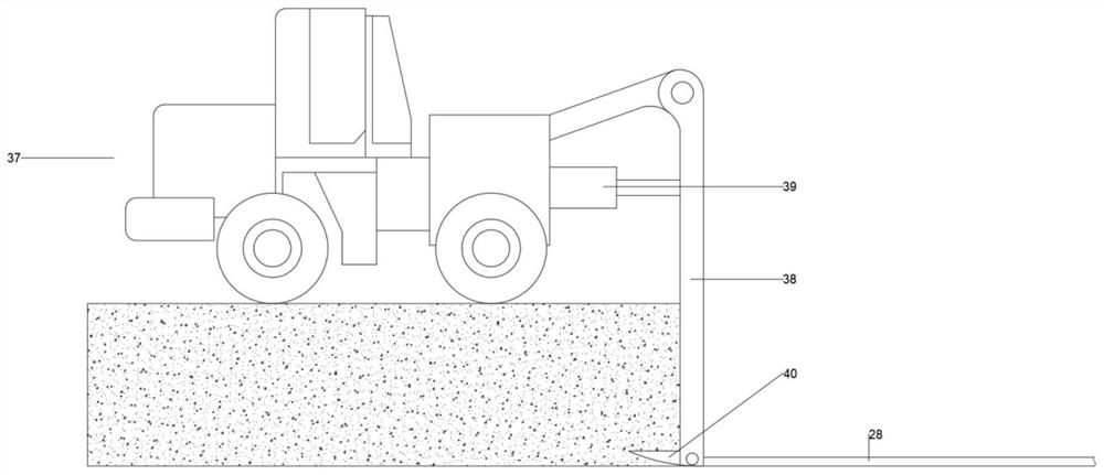 Automatic soil leaching device and method using rainfall