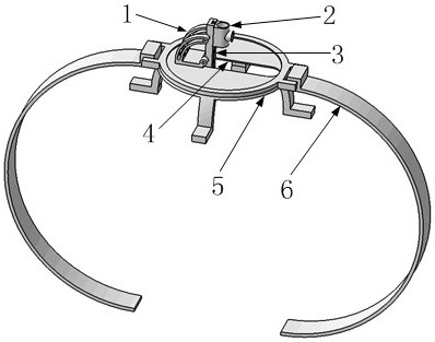 CT-guided puncture positioning fixator