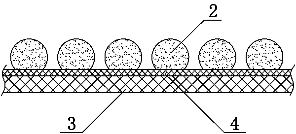 Full-aluminizing high-refractive-index glass microbead as well as production process thereof