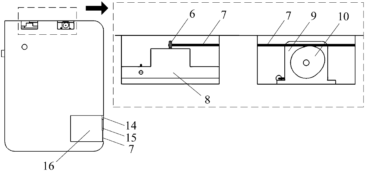 Wire electrode tension control method and device for micro electrolytic wire cutting