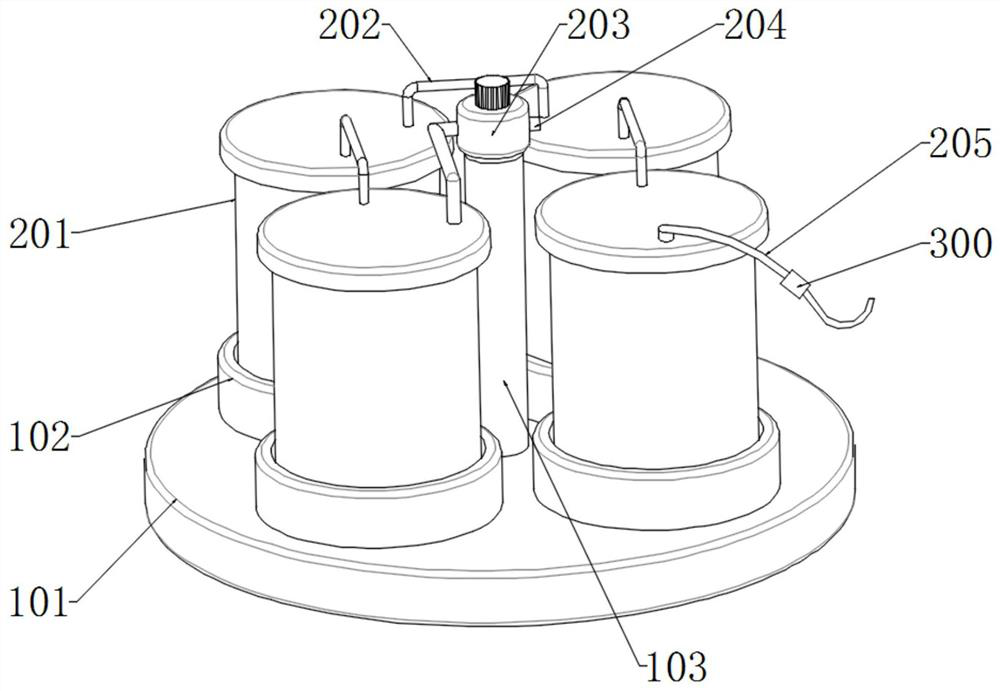 A continuous negative pressure drainage device for orthopedic internal fixation