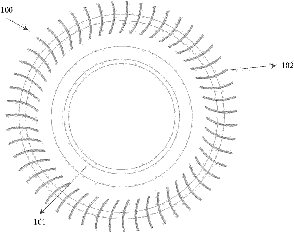 Fan blade structure and device