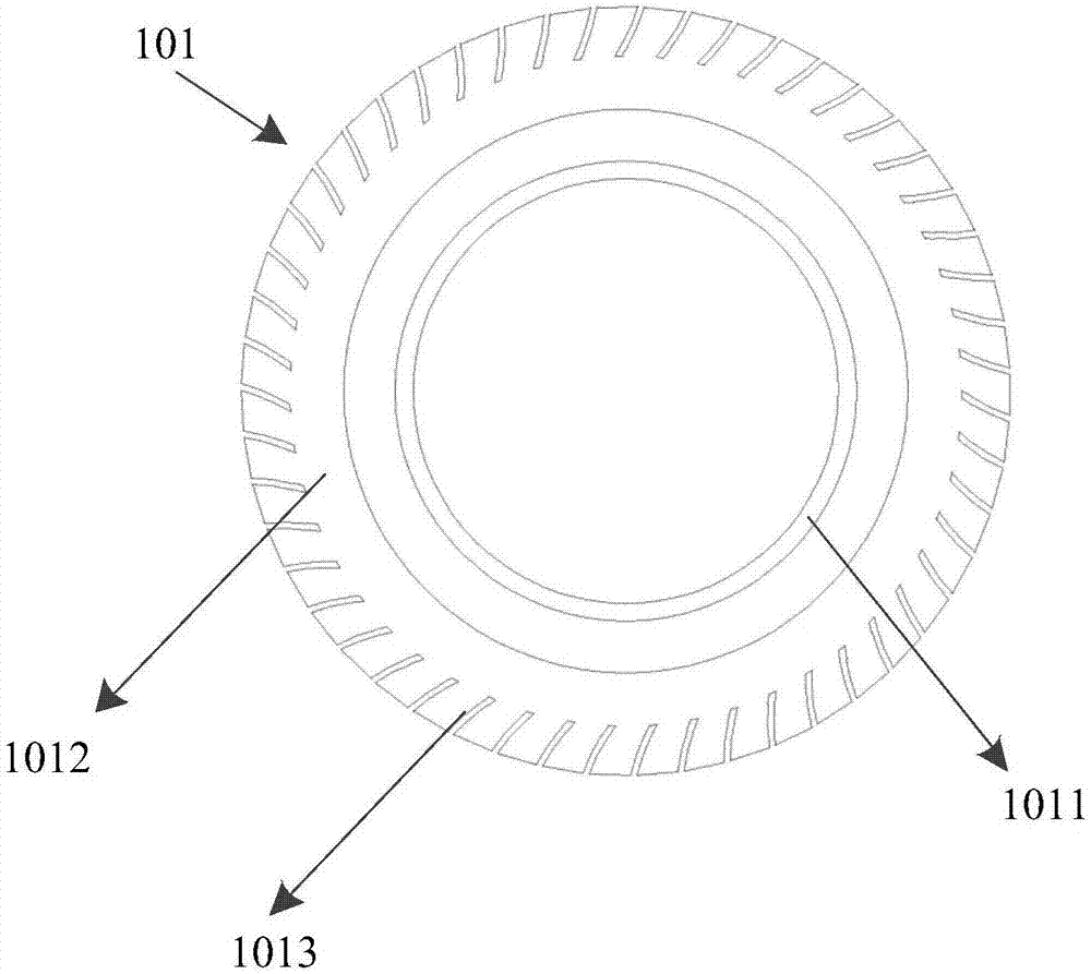 Fan blade structure and device