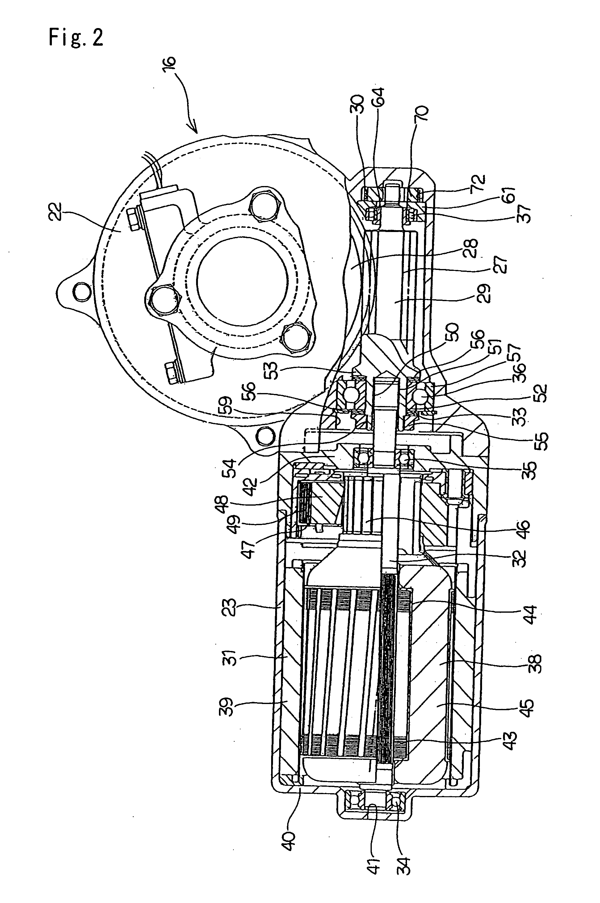 Worm speed reducer and electric power steering device