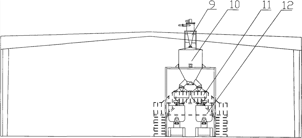 Process for producing regenerated polyester chip by using regenerated bottle chip and device thereof