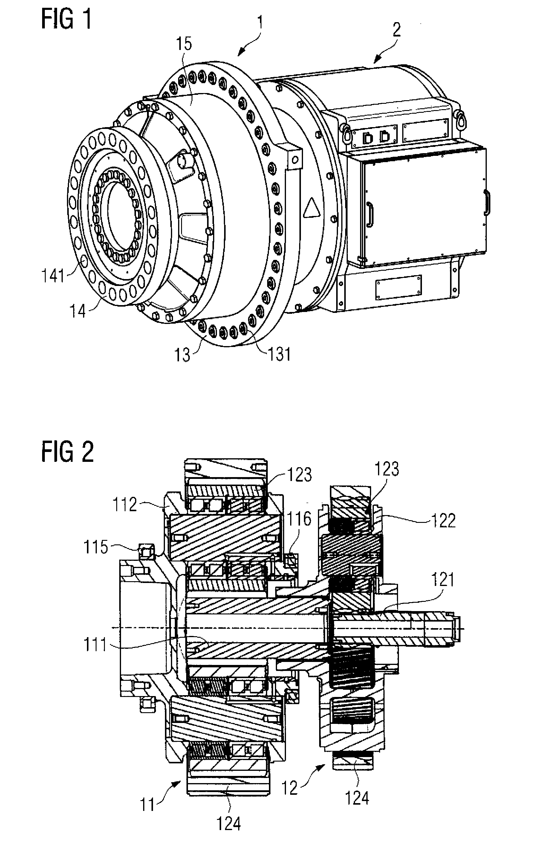 Drive system for a wind turbine