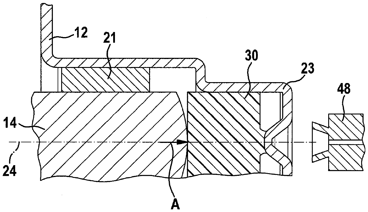 Variable speed drive and method for machining a variable speed drive